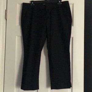 Black ankle pants